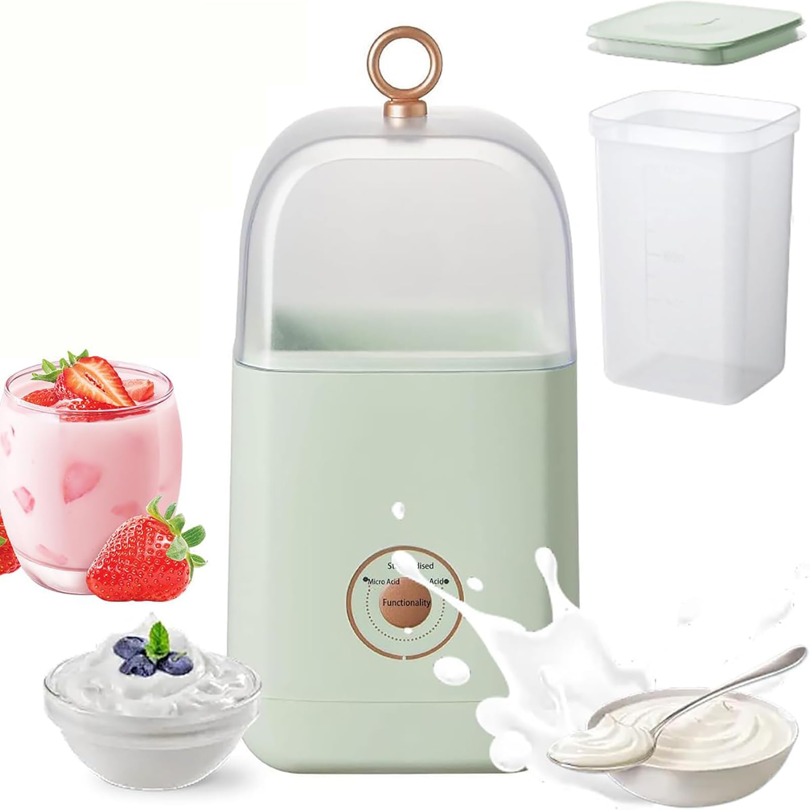 Maker de yaourt portable pour réussir vos desserts maison sans rater la fermentation