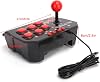 Arcade Fight Stick, Street Fighter Arcade Game Fighting Joystick with USB Port, Wired Arcade Joystick Switch/Arcade Game Accessories for PC/PS3