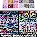 FAMDAMEI 24 Grid Nail Charms, Nail Art Kit with Multi Shapes Nail Charms and Gems, Flatback AB Nail Rhinestones Gold Nail Pearls, Charms Y2K for Nails, 3D Hawaii Flowers Nail Jewels for Nail Design