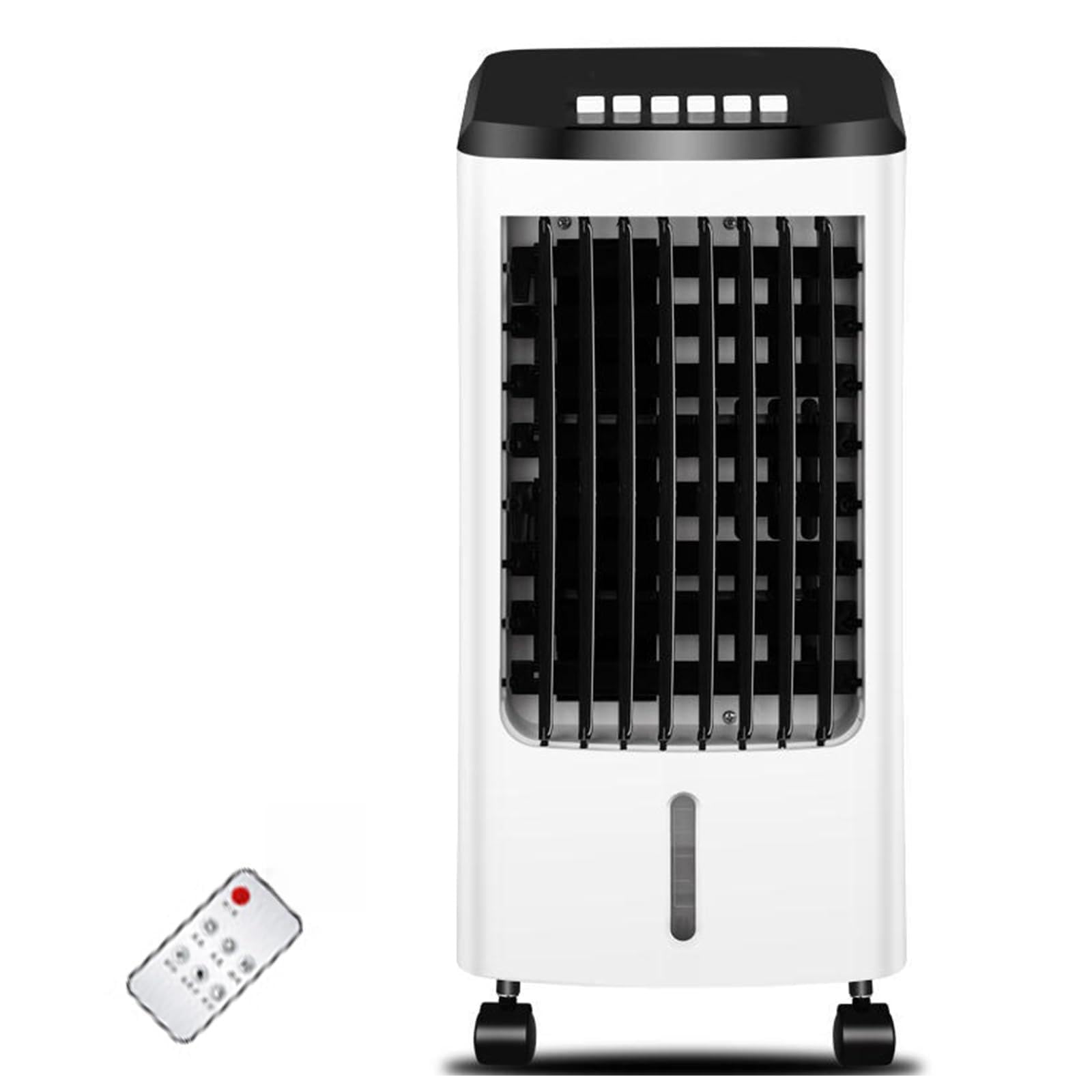Zuiquity Portable Air Cooler, 4L Evaporative Fan With Remote, Swamp Cooler 3 Speeds, Ac Unit For Bedroom Energy Efficient for Home Bedroom Office