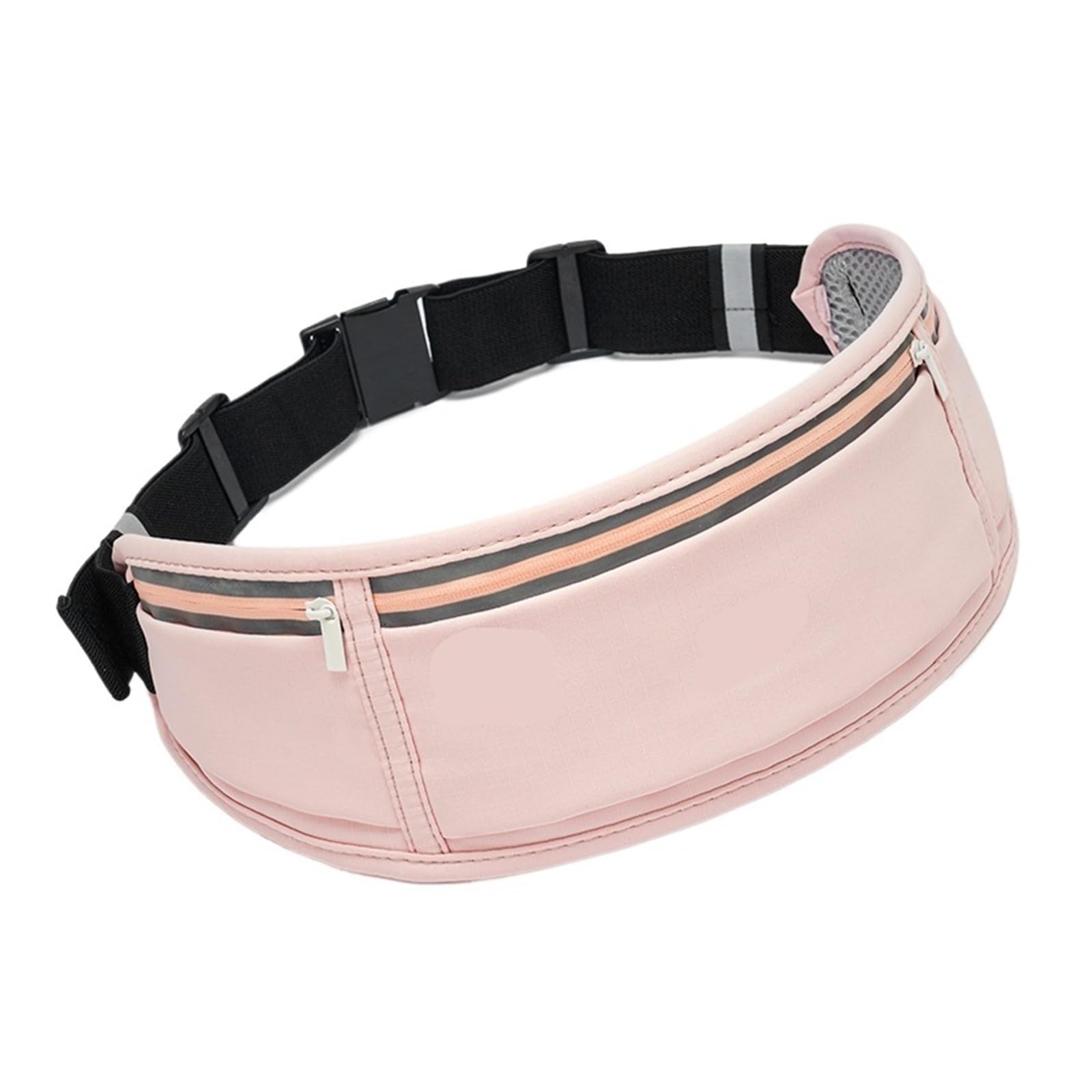 Sac de Course Ceinture Hommes Sport Fanny Pack Pochette téléphone Portable Poche Fitness Marathon(Pink)