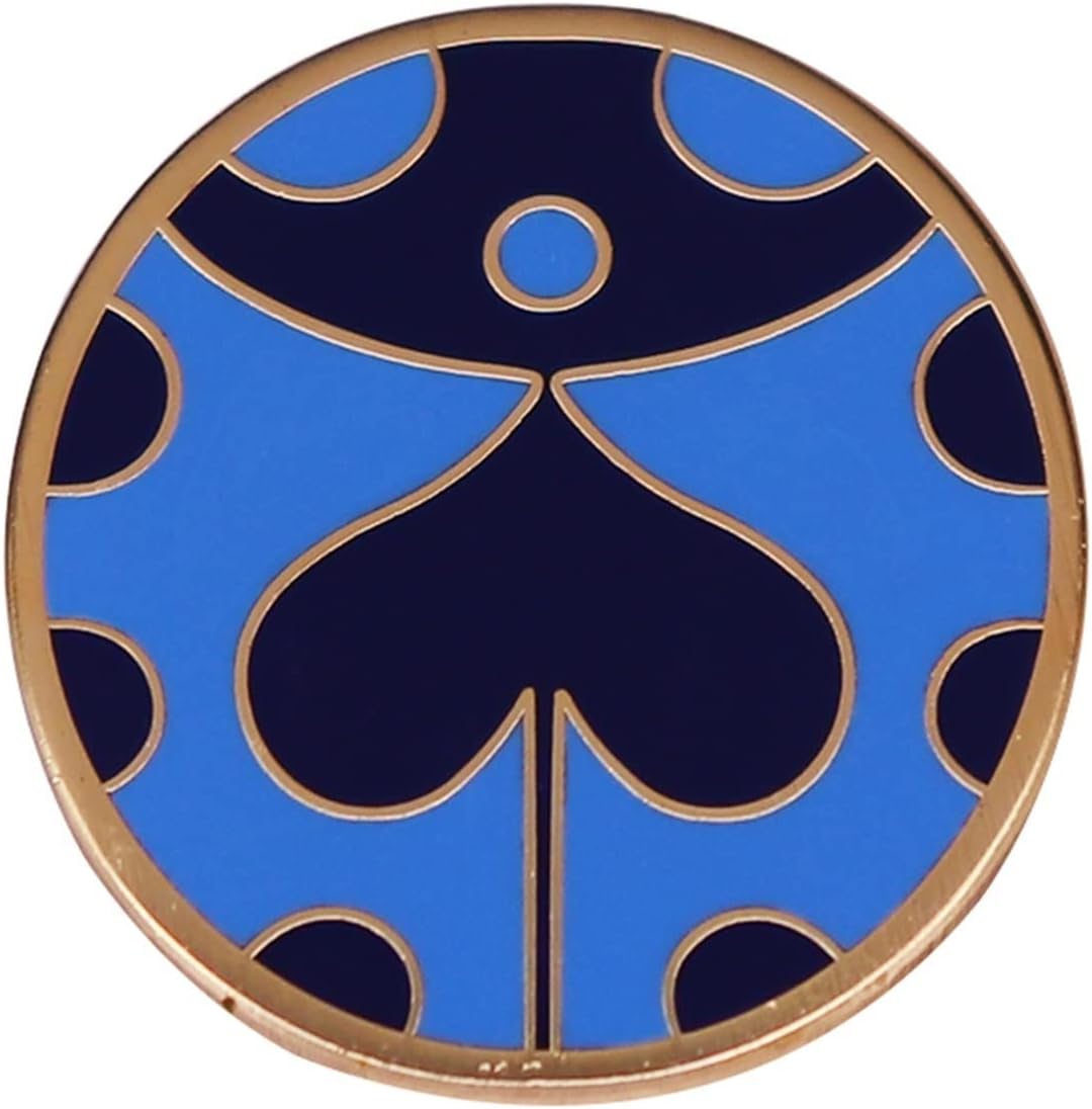 Roytil LadyBug badge Pin JoJos Bizarre Adventure Golden Wind Brooch