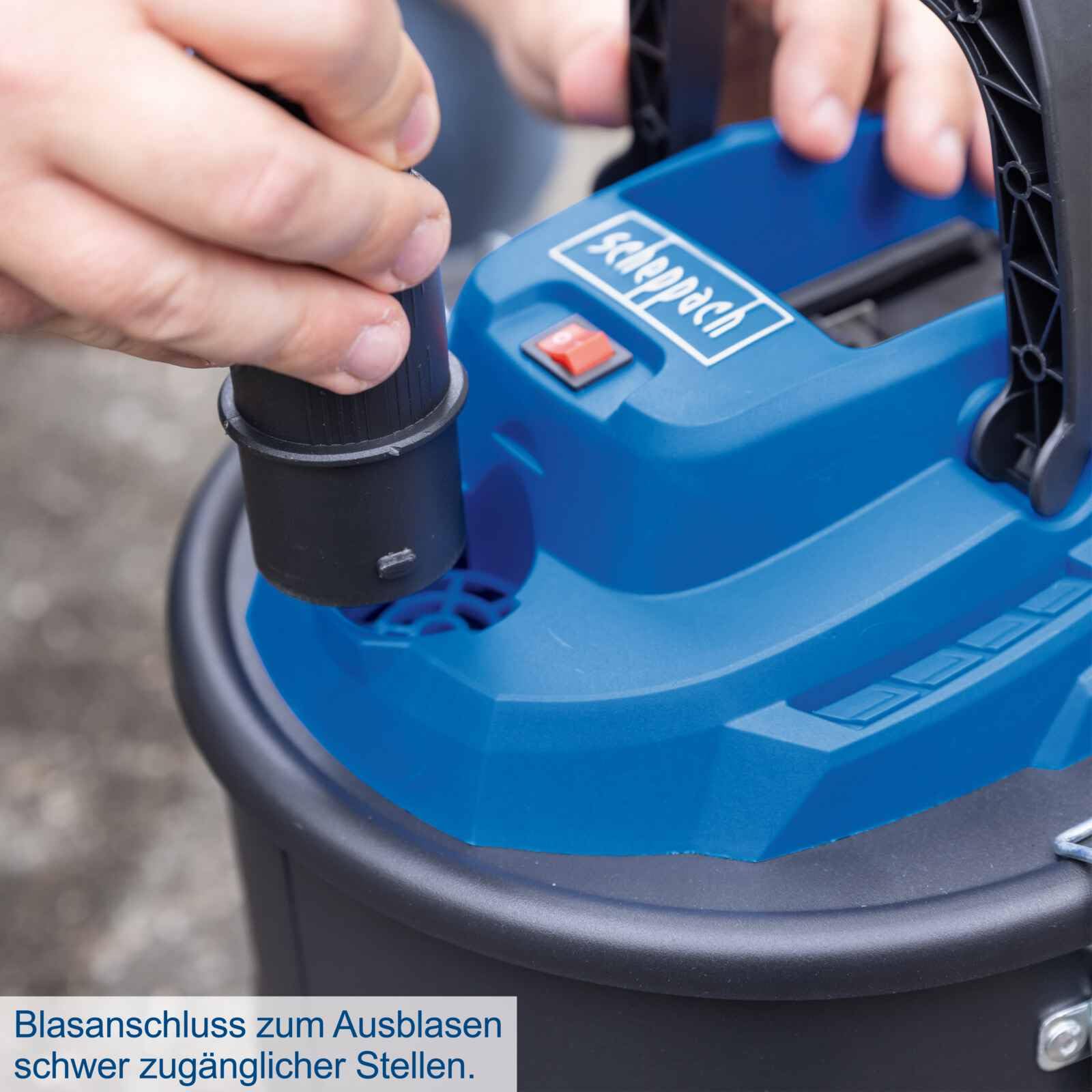 Aspiracenere senza fili con kit di avviamento 2Ah C-AVC15-X - Set S - SCHEPPACH