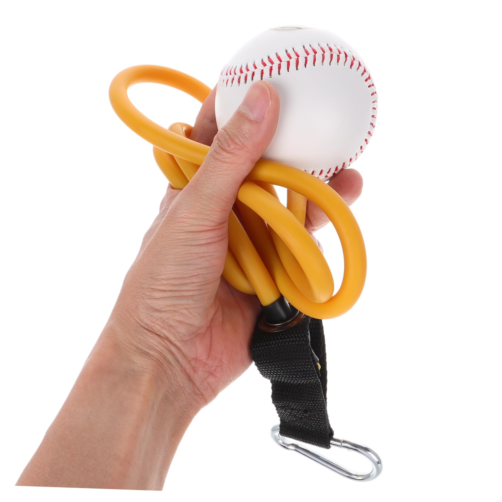 BESPORTBLE Allenatore di Baseball Corda Elastica in PVC Portatile di Lunghezza Adeguata per Esercizi di Fitness e Allenamenti di Resistenza Durante Workout
