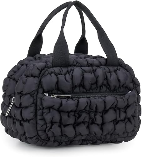Miniatura 1 de MOV COMPRA Bolsa de almuerzo para mujer, bolsas de almuerzo aisladas, lonchera bolsa enfriadora (negro)