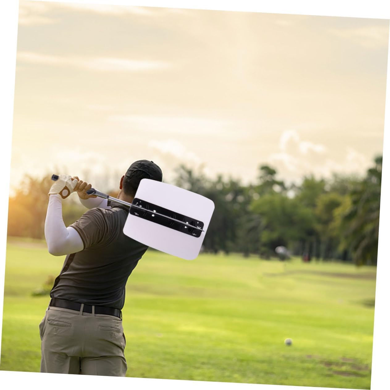 HANABASS Golf Swing Plane Trainer Professional Power Resistance Trainer Training for Golf Arm Training Aid