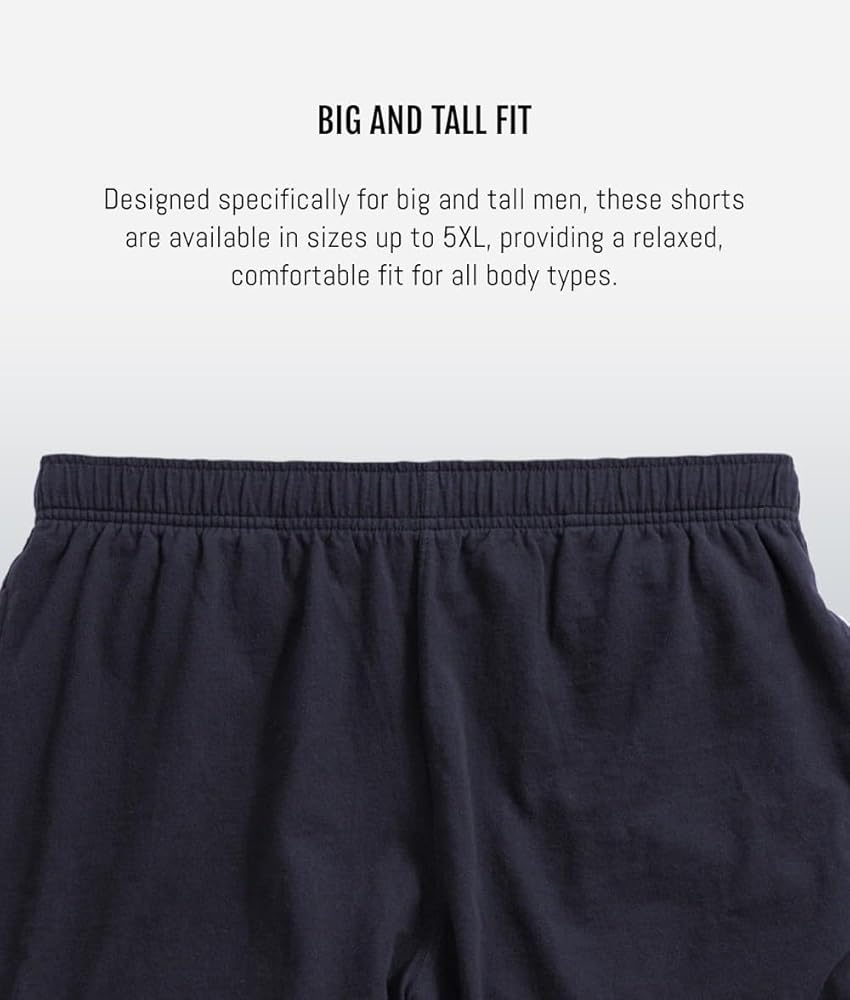 Big Dogs Brand Knit Shorts for Men | Big and Tall Shorts for Men