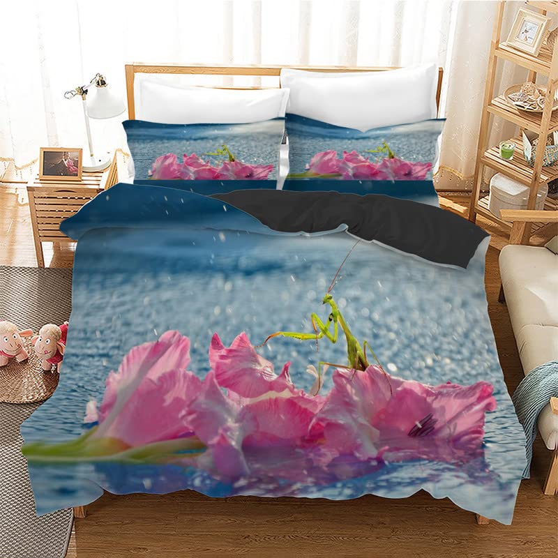Parure de lit 240 x 260 motif fleuri pour une chambre adulte relaxante