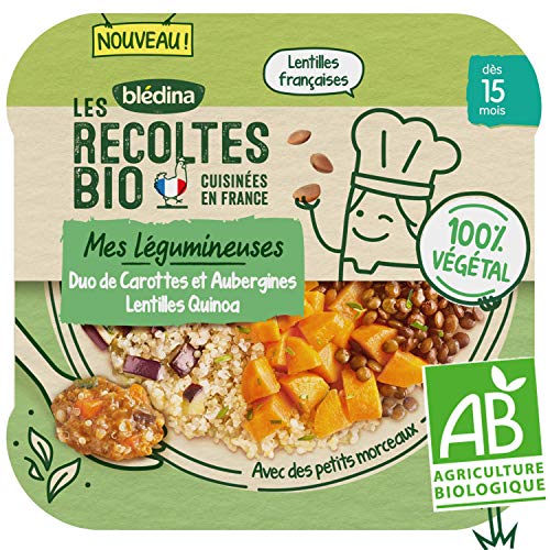  Blédina Les Récoltes Bio - Repas pour bébé dès...