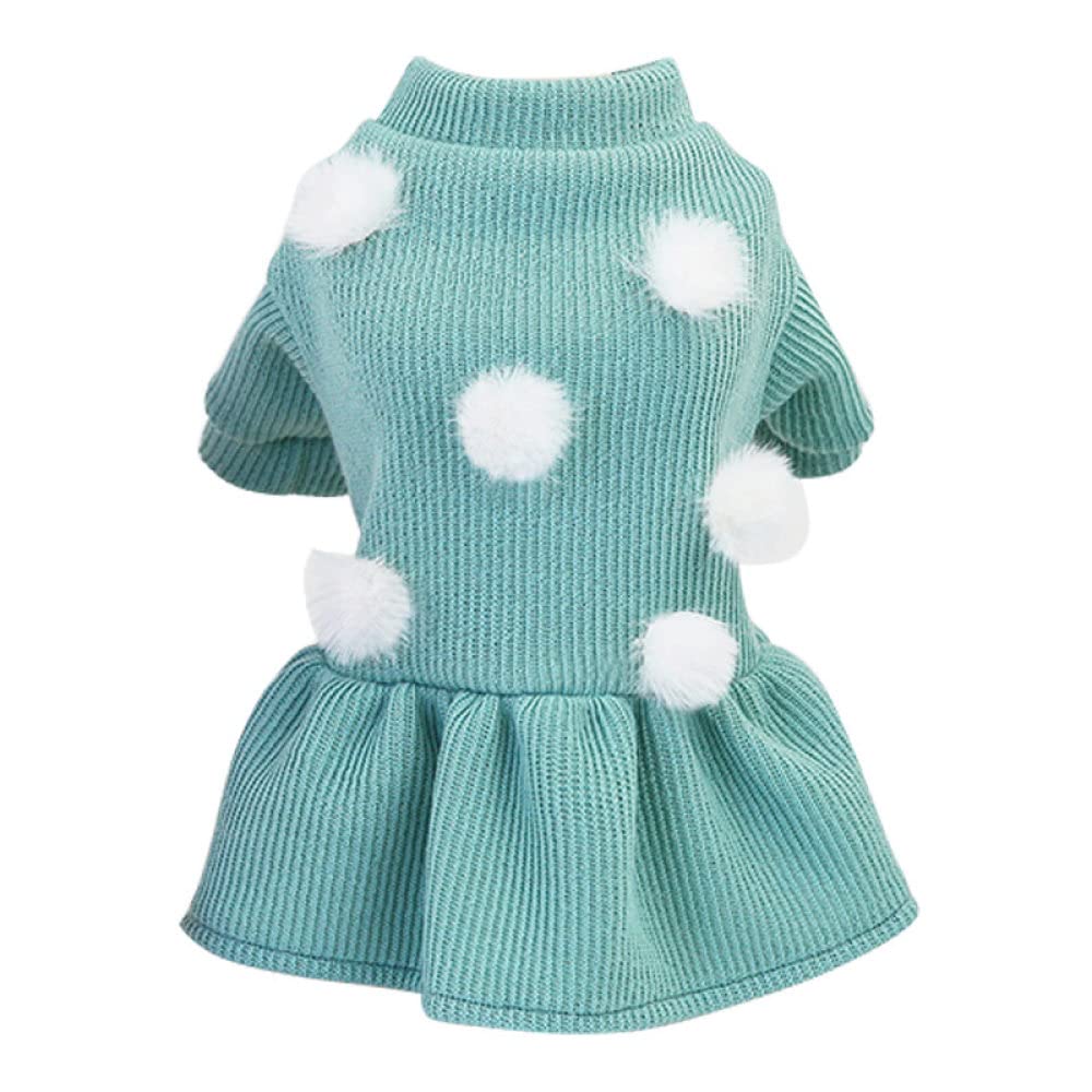 Robe de mariée d'automne pour chiens et vêtements d'hiver haut de gamme