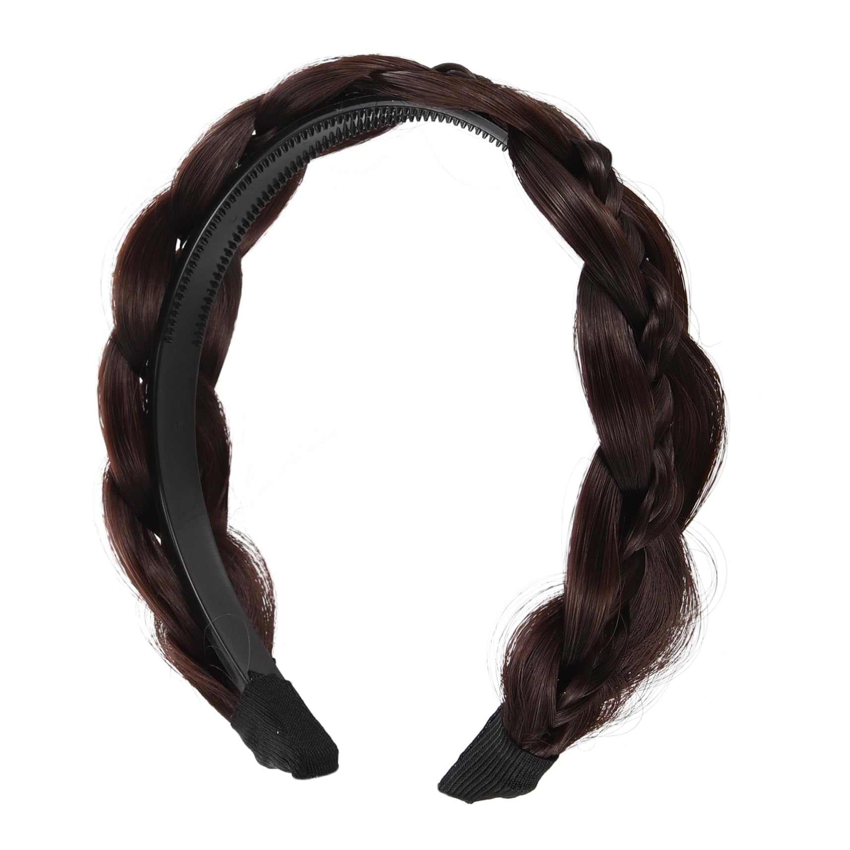 5pezzi Fascia Per Intrecciata Alta Temperatura Accessorio Elegante Per Donne e Ragazze Perfetta Per Occasioni Speciali e Uso Quotidiano Scuro Resistente e Comfortevole