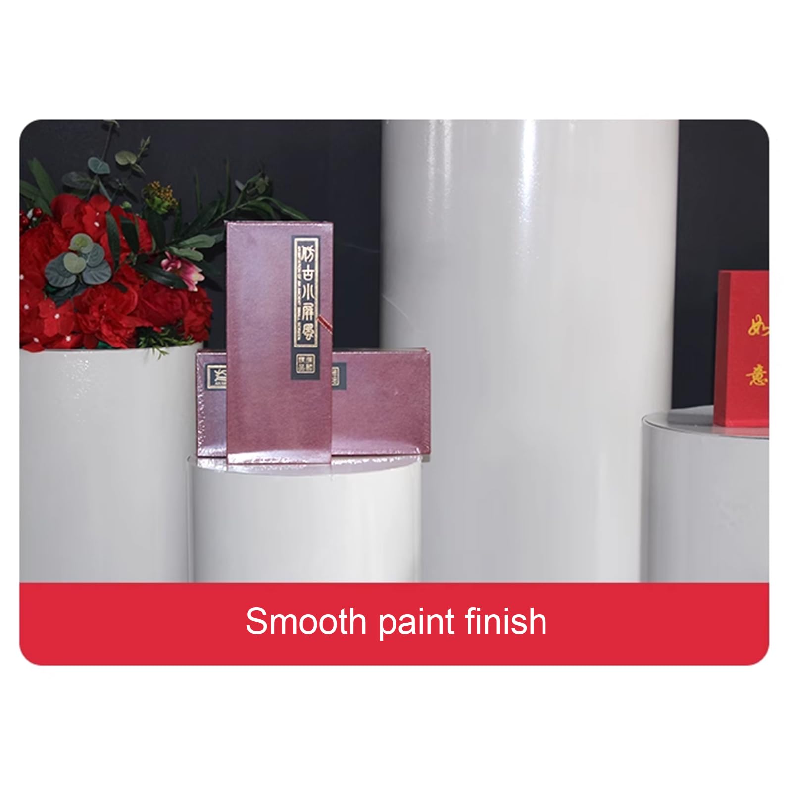 HASMI Cilindros para Decoracion de Fiestas Mesas, Soporte de Pedestal, Exhibición de Pilares de Boda, Mesas de Postres para Baby Shower, Decoración para Eventos de Fiesta de Cumpleaños