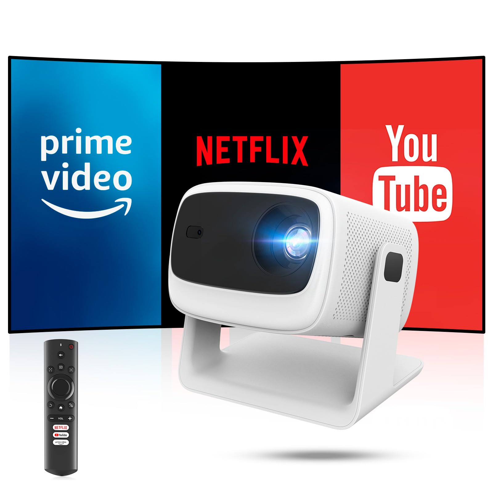 Amazon.co.jp: 【2026新登場】MetVate プロジェクター 家庭用 1200ANSI