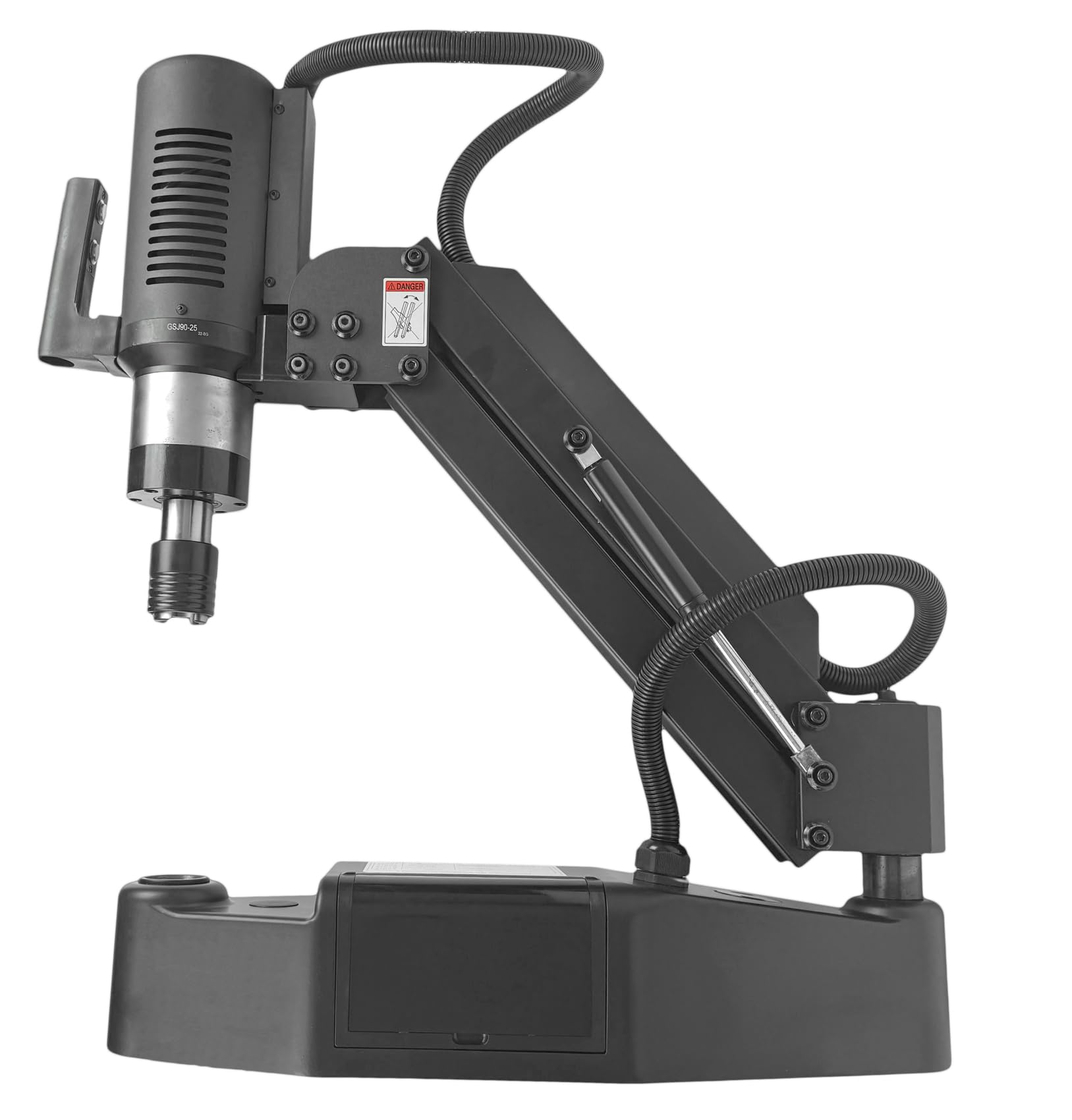 WELDINGER professional Gewindeschneidmaschine M16 vertikal + horizontal Gewindeschneidarm (für Werkbank GS600)