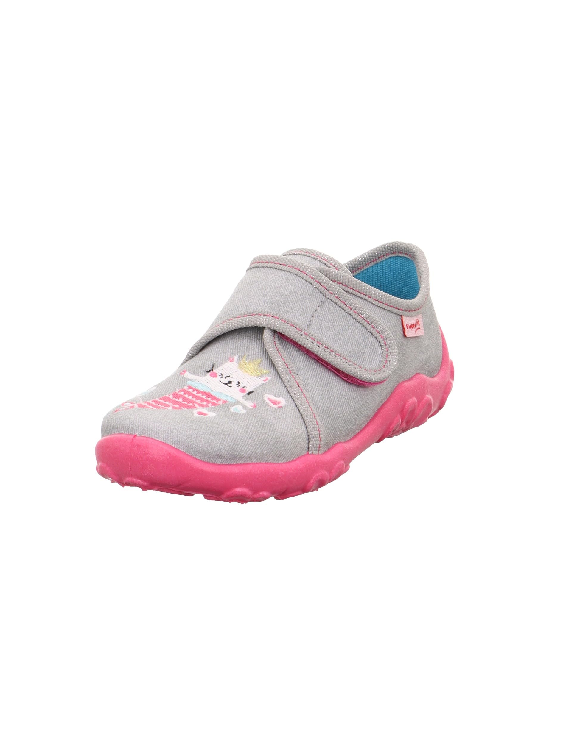 Superfit Girls Bonny Slippers, Light grey 2510, 1.5 UK