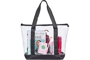 Stylish and Practical Clear Tote Bag: The Perfect Stadium Accessory