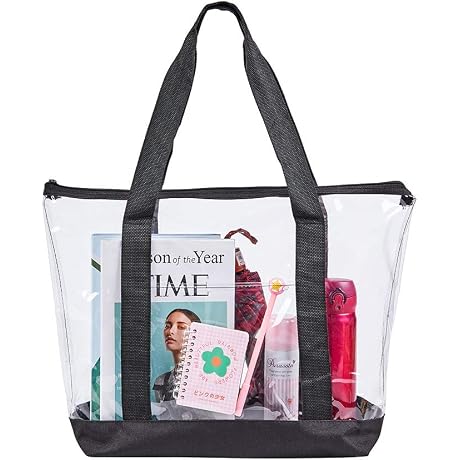 Stylish and Practical Clear Tote Bag: The Perfect Stadium Accessory