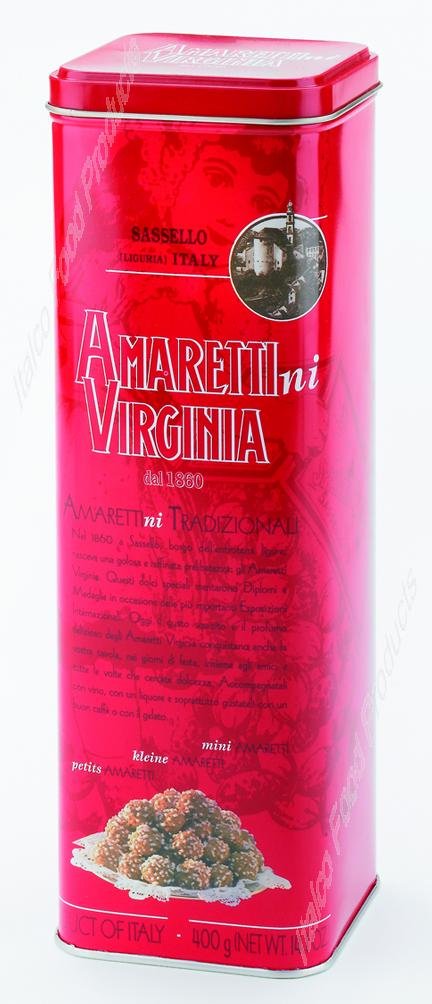 Amaretti Virginia Tall Party Tin 14.1oz