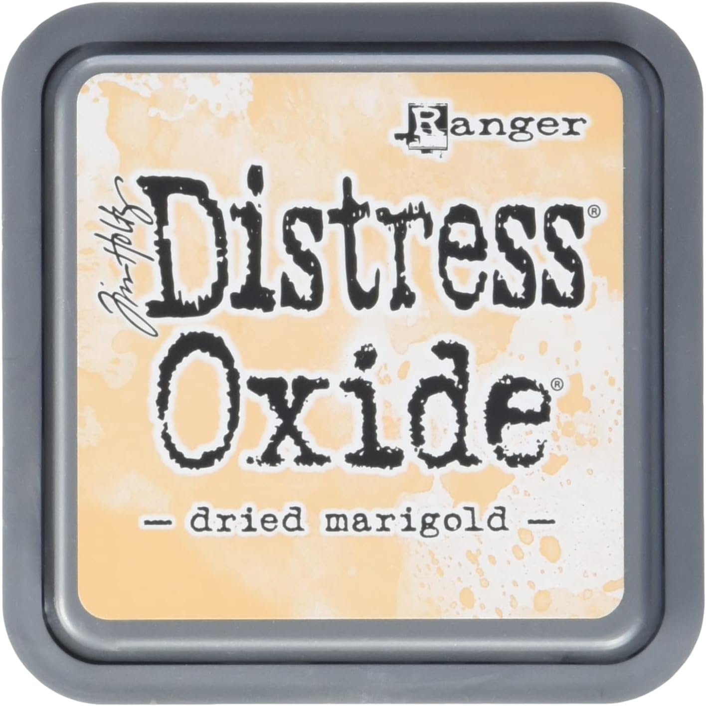 Ranger TDO55914 Tim Holtz Distress Oxide Ink Pad - Dried Marigold, Yellow, Medium