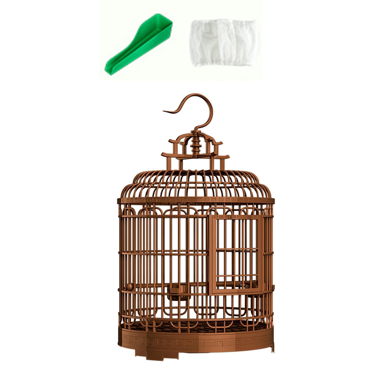 Jaula de Lujo para pájaros, Jaula Grande Colgante para periquitos, agapornis, cacatúas, c