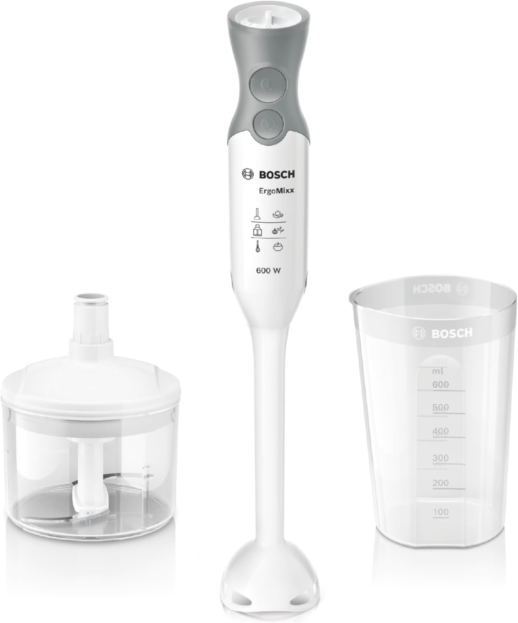 Bosch ErgoMixx MSM66020GB Hand Blender 600W - White