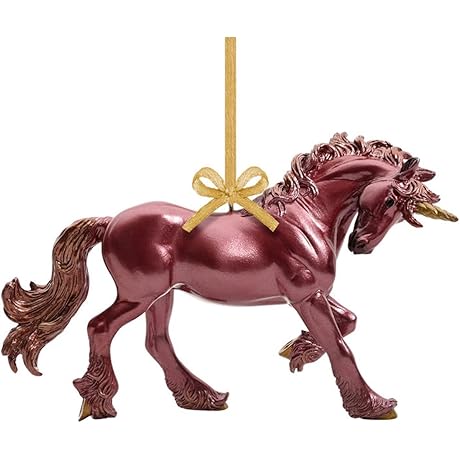 Breyer Traditional Horses 2024 Holiday Collection Scarlet - Unicorn Ornament