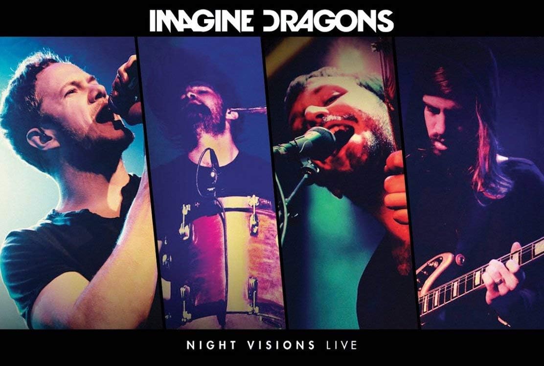 HlpiAMok HOMIEBUDS SPPRANDOM Yasirona TANGDIAABBCC OLORVA Imagine Dragons Poster 36 x 24 Night Visions Live