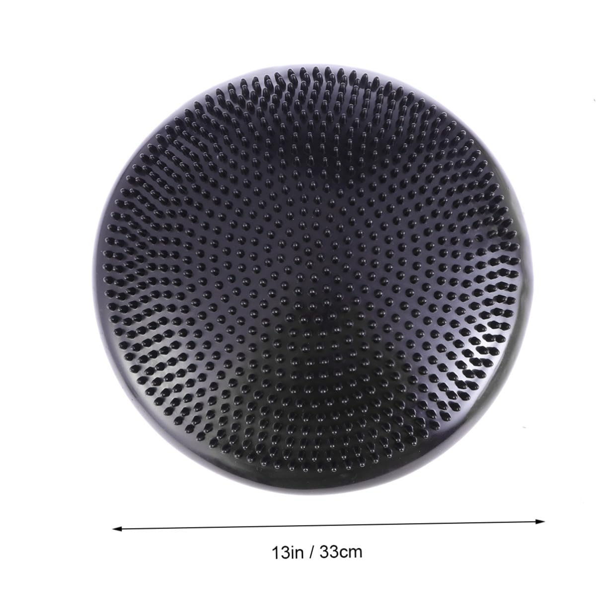 Cuscino Equilibrio Gonfiabile Nero in Pvc con Pompa Manuale | Seduta Ergonomica, Superficie Instabile per Esercizi, Adatto ai Ragazzo Ragazza Colore Casuale