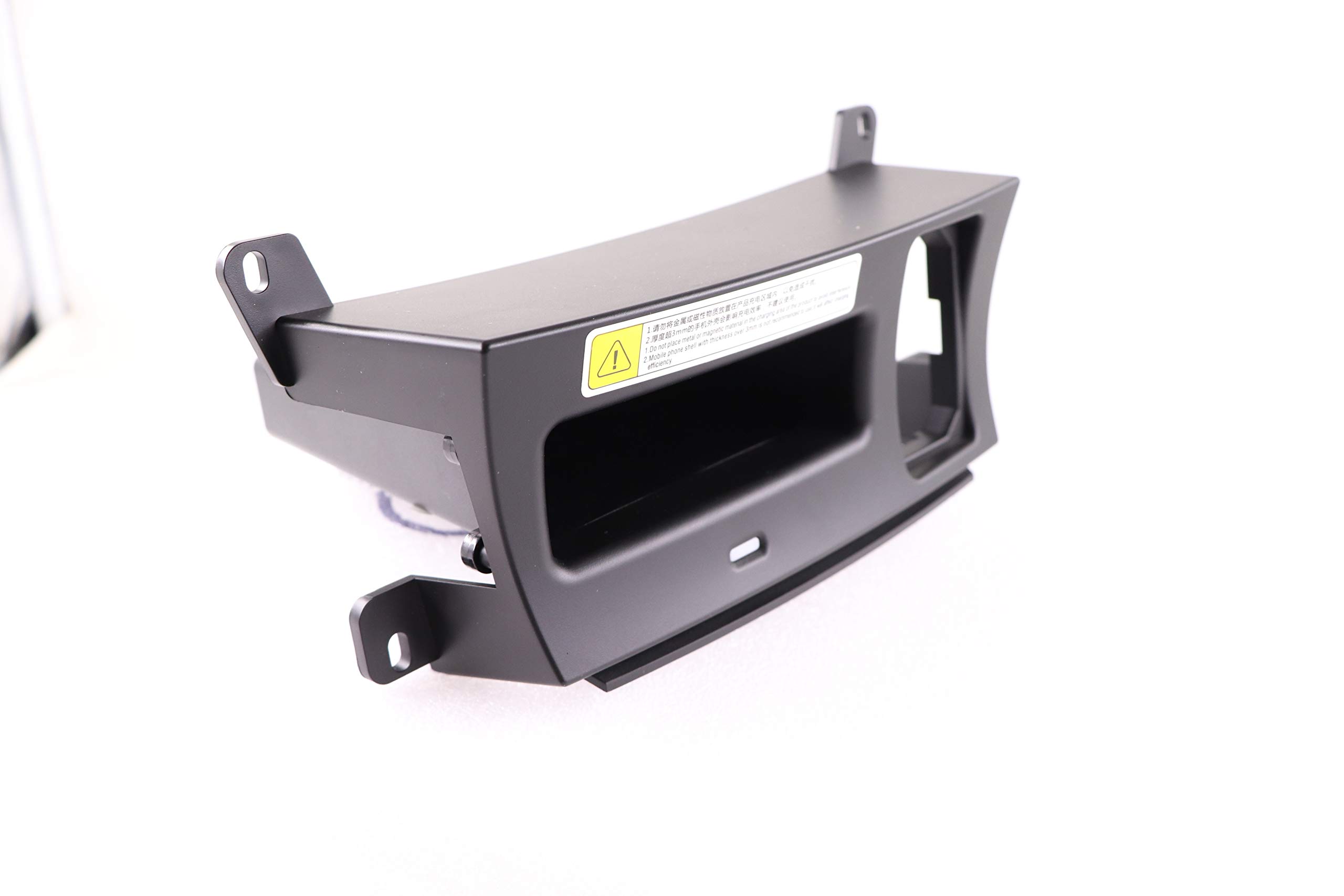 Cargador inalámbrico para teléfono de coche para Ford Edge 2018 2019, carga rápida, placa de almacenamiento de consola central, caja de almacenamiento Acce