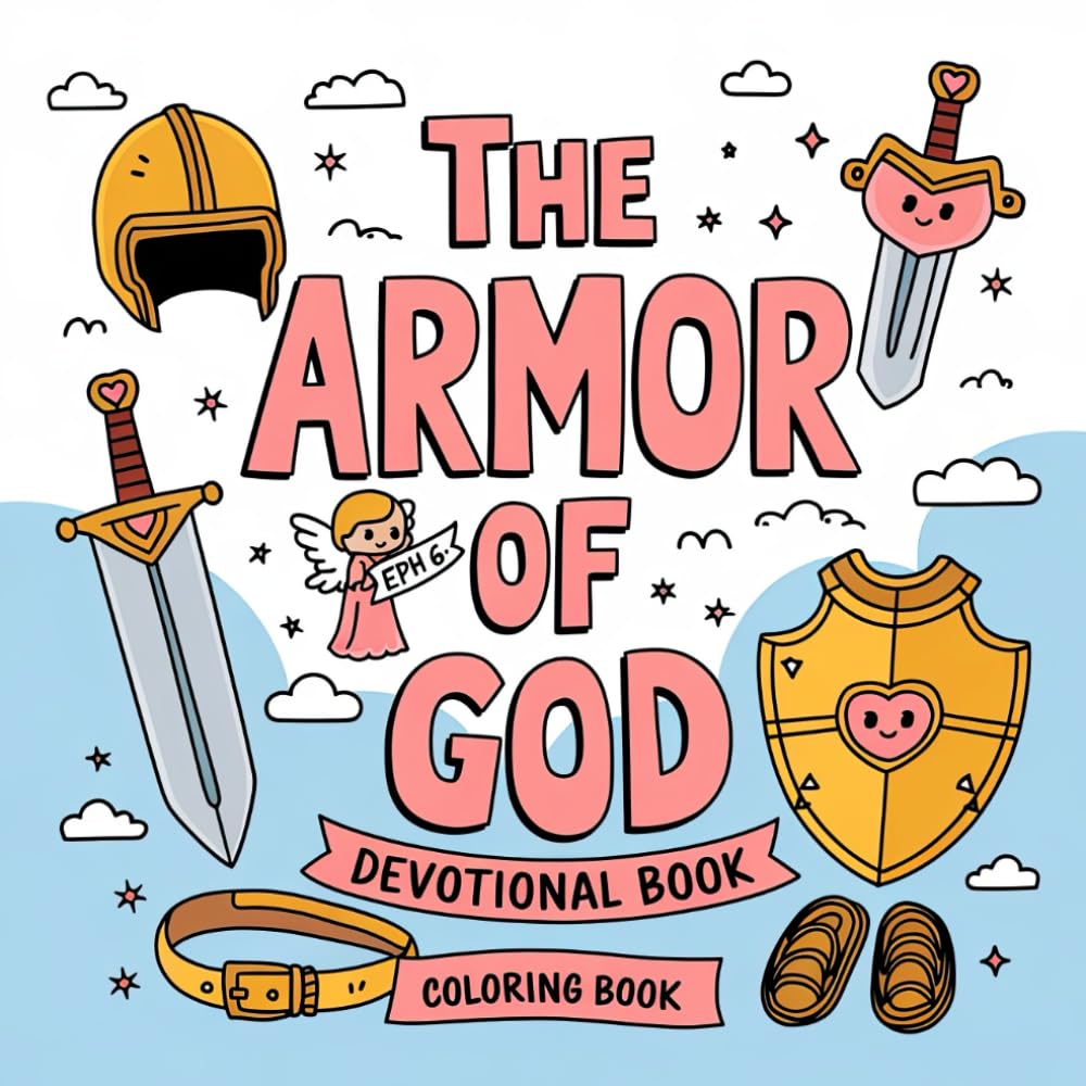 The Armor of God Devotional Coloring Book: Ephesians 6 Inspired Designs for Spiritual Warfare