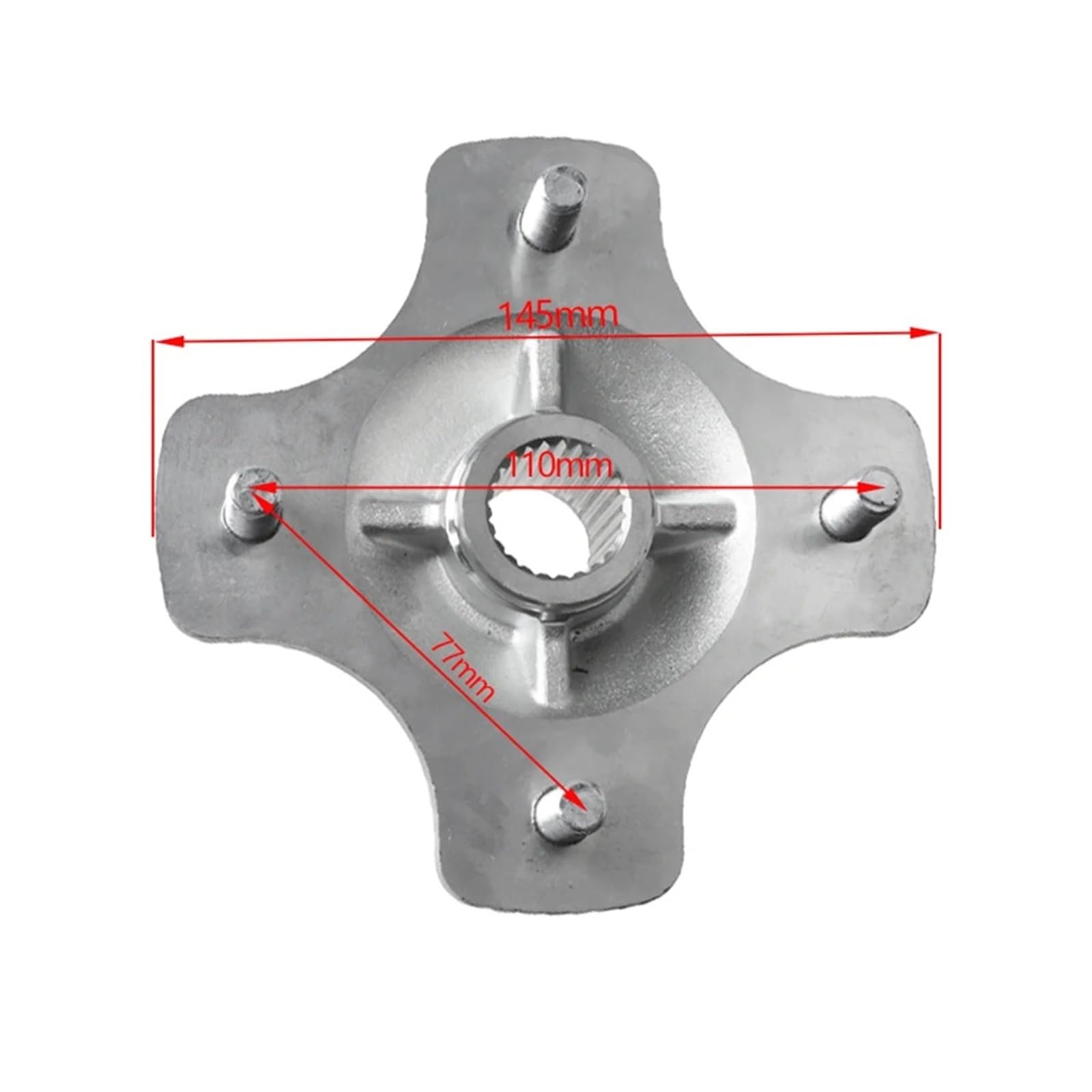 Cuscinetti Ruota Assembly ASSE Posteriore 24T M10 * 4 Prigionieri Ruota per TRX420 Fe TRX420FM per Rancher 420 4X4 2007-2013 Parti Ricambio