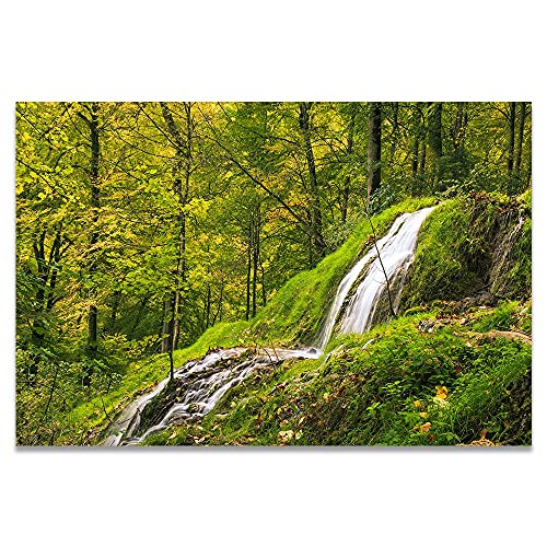 Broderie au point de croix diamond painting strass ruisseau 40x100
