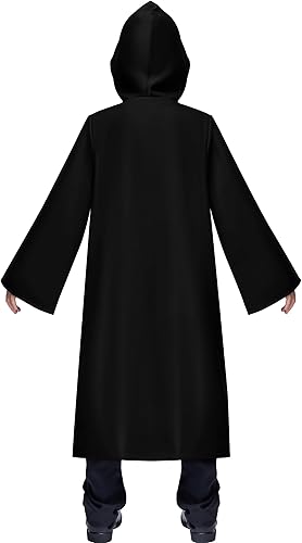 Miniatura 6 de Spooktacular Creations Disfraz de Halloween para niños, túnica con capucha para niños, túnica con capucha para fiestas de Halloween y cosplay