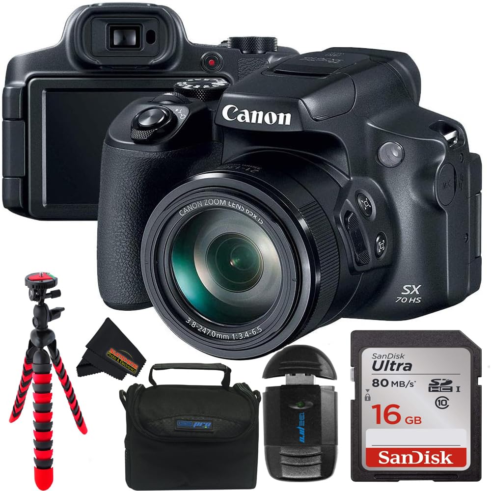 Amazon.com : Canon PowerShot SX70 HS Digital Camera with Sunshine