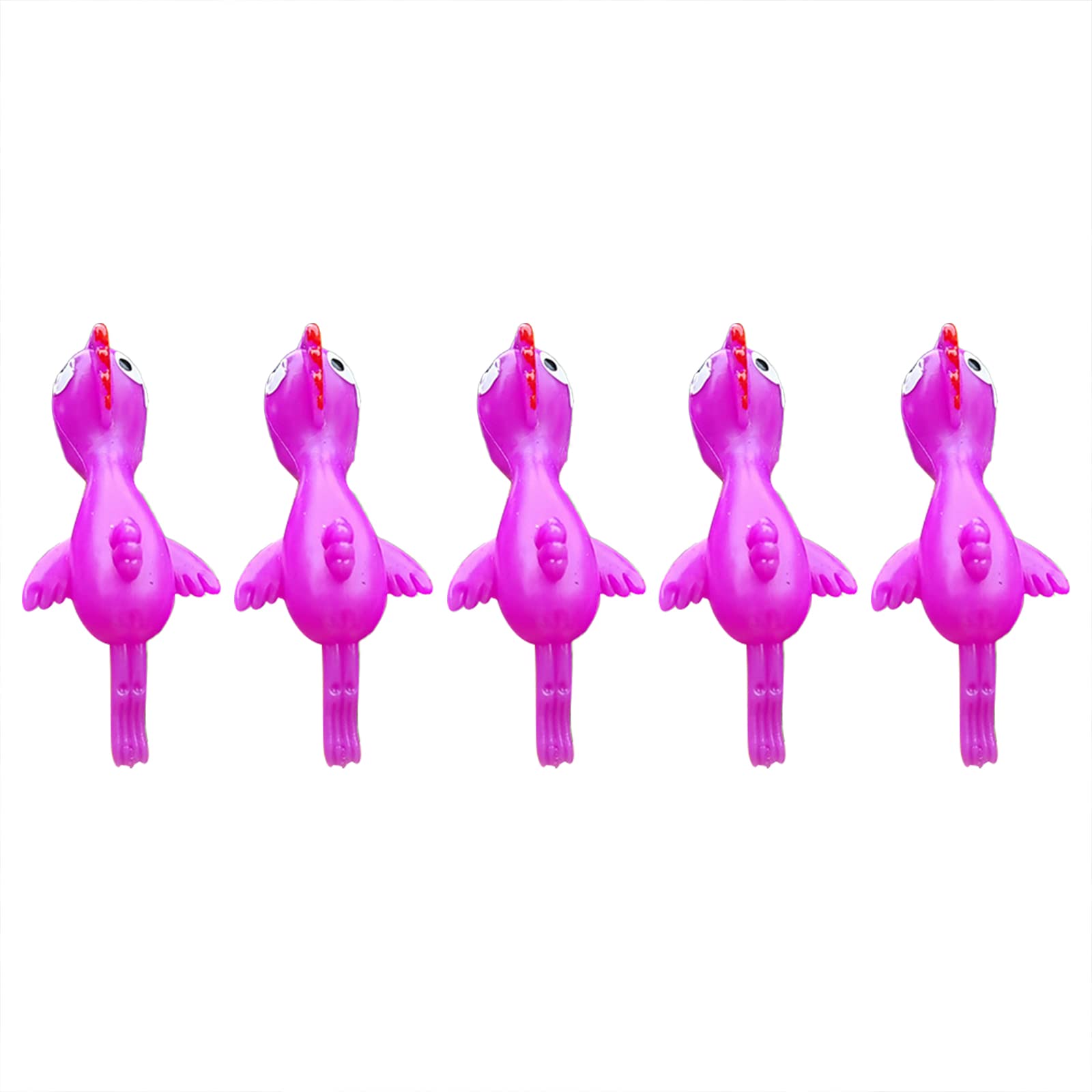 GpahrrDnij Pet Rubber Toys Flying Chicken Finger Elastic Decompression Toys Dog Chew Toys Supplies Easter Chicks Party Fidgets