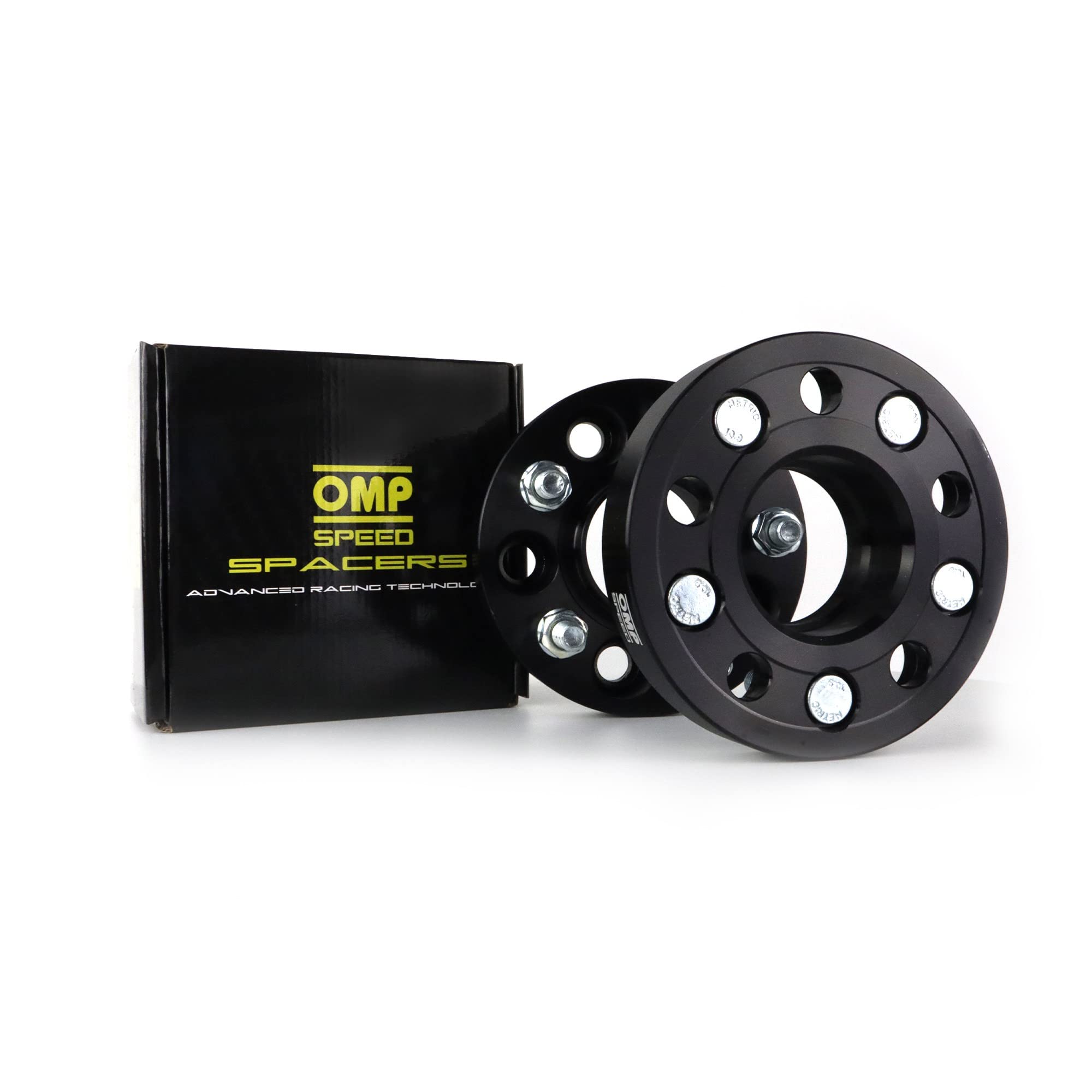 OMP Speed Set Van 2 Spoorverbreders (Espaciadores) Dubbele Centreer/Dubbele Fixatie Dikte: 25mm PCD: 5x112 CB: 57.1 OD: 150 Bout x10 M14x1.5 Zwart Aluminium - OMPS09132501 OMP Speed Set Van 2 Spoorverbreders (Espaciadores) Dubbele Centreer/Dubbele Fixatie Dikte: 25mm PCD: 5x112 CB: 57.1 OD: 150 Bout x10 M14x1.5 Zwart Aluminium - OMPS09132501