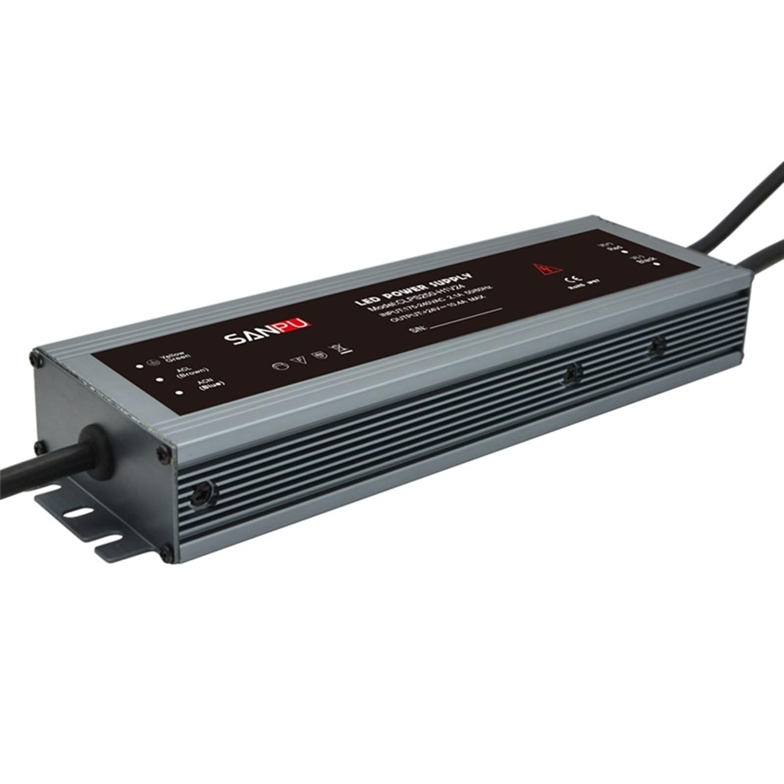 Transformateur d'éclairage 24V puissant et étanche pour une lumière stable