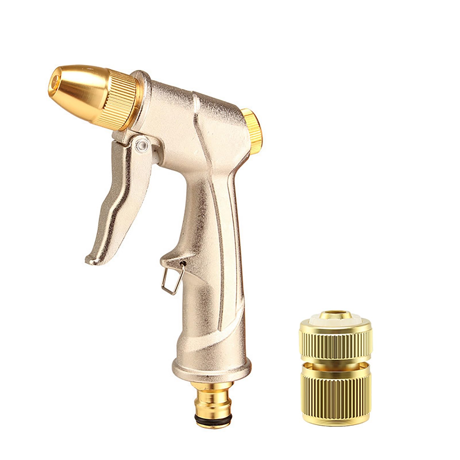 Garden Hose Nozzle Heavy Duty Car Wash Foam High Pressure Adjustable Nozzle for Car Washing Gardening Yard