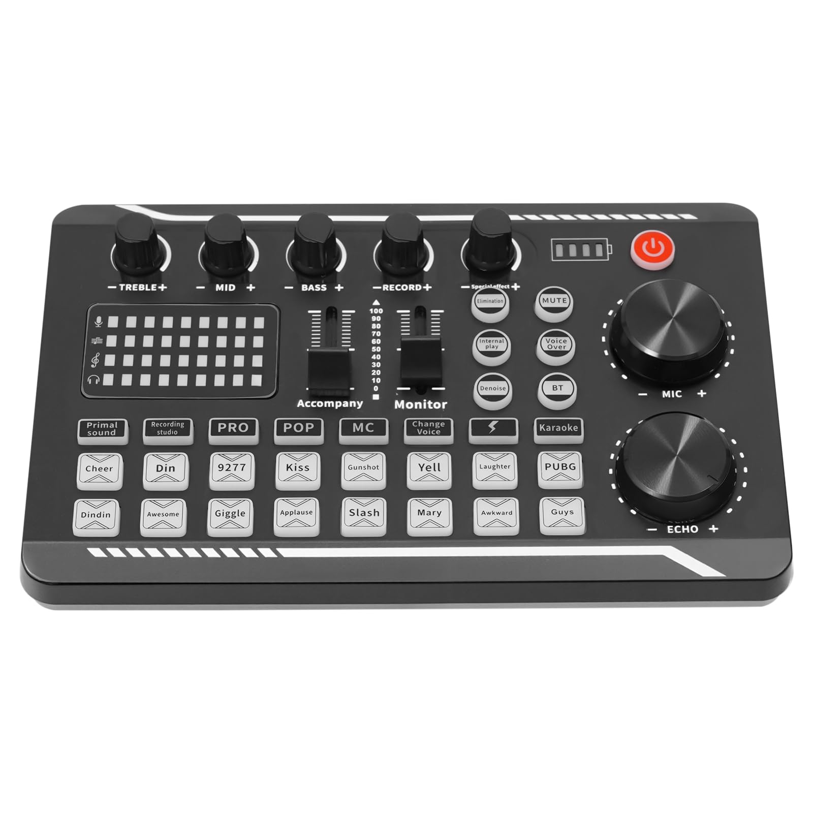 Podcast, set di microfono USB a rene, condensatore, microfono audio, mixer con scheda audio, mixer per streaming, podcasting, registrazione podcast per laptop, personal computer, smartphone