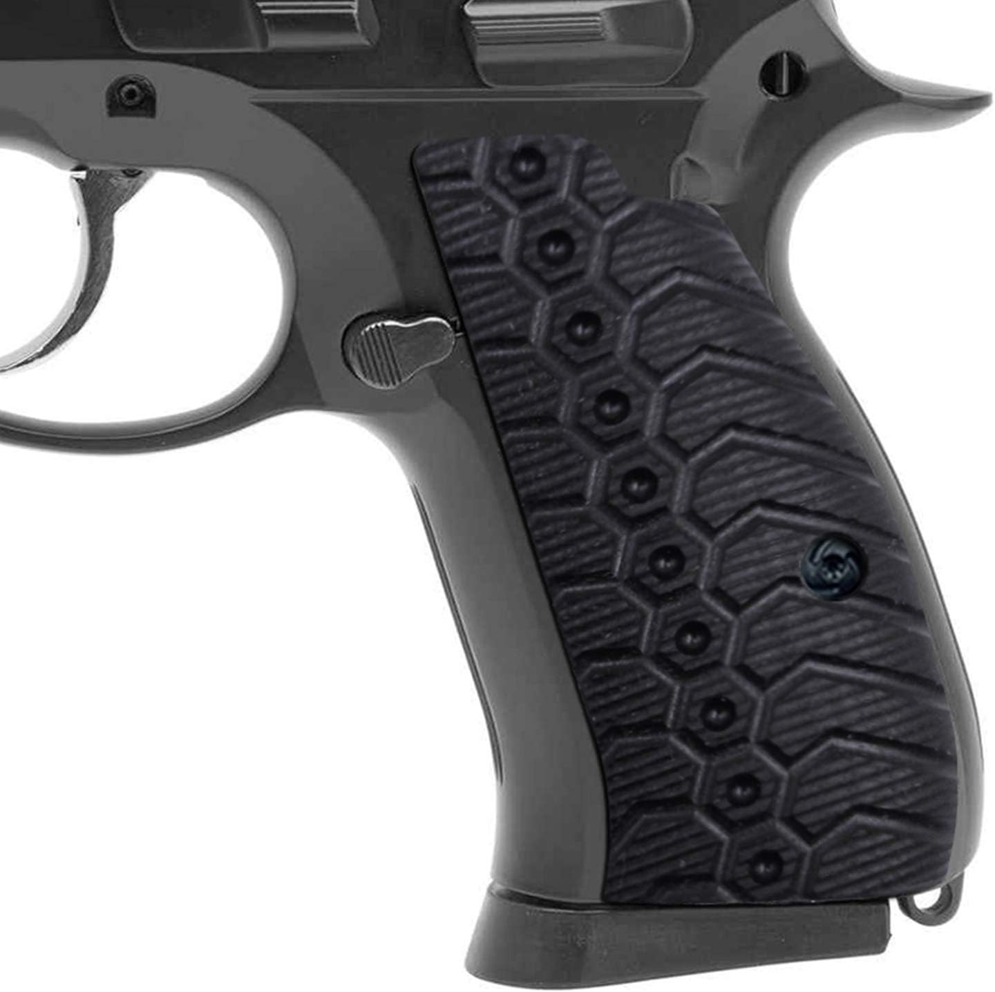 Guuun CZ 75 Compact Grips OPS Mechanical Texture CZ P-01 G10 Grips
