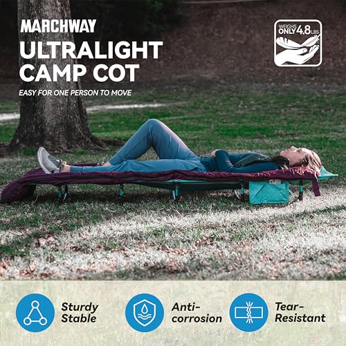 MARCHWAY Ultralight Folding Camping Cot