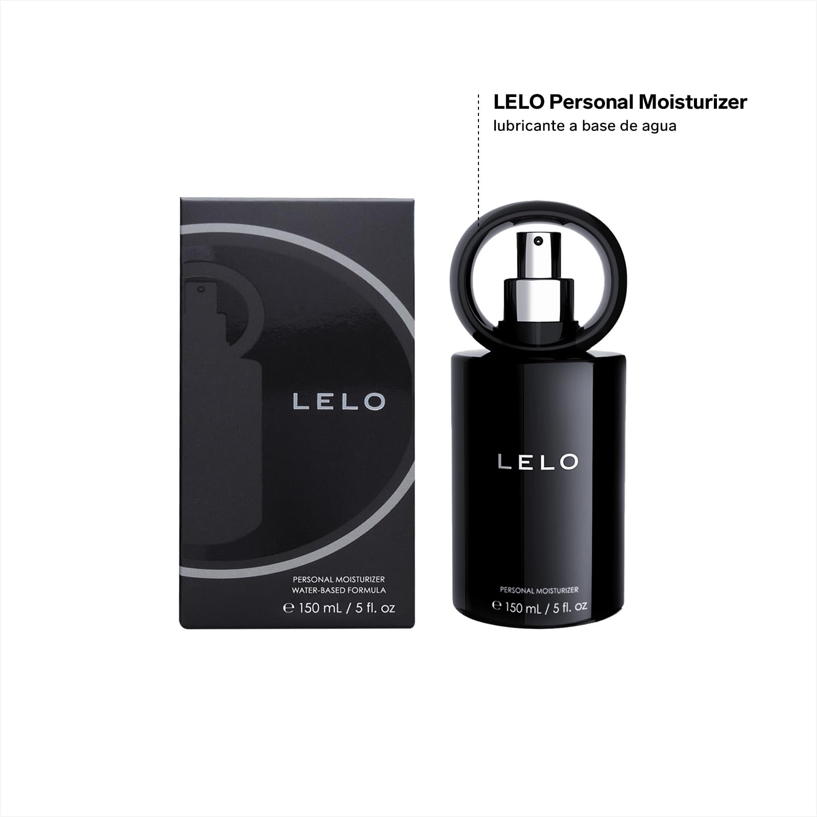LELO Bundle: HEX Original Ultradünne Kondome für Männer (36-Packung) + Personal Moisturizer Luxuriöses Gleitgel für Frauen und Männer, Wasserbasis, 150ml