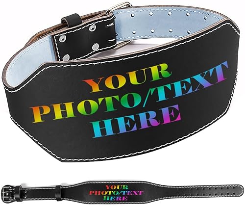 Cinturón de levantamiento de pesas personalizado Cinturón de levantamiento de pesas personalizado Cinturón de entrenamiento de peso muerto