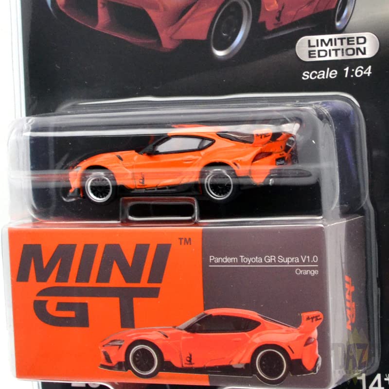 MINI GT 1/64 パンデム GRスープラ V10 オレンジ MiJo限定 MINI GT 1