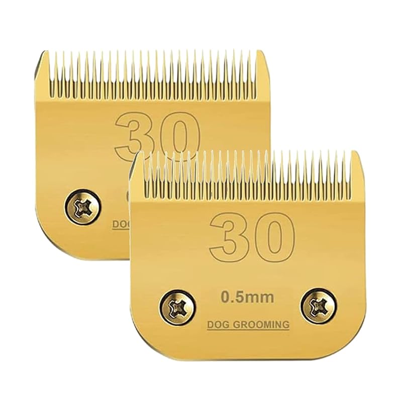 Lâmina de Reposição #30 para Máquina de Tosa, Cerâmica e Aço com Carboneto Sodaer, Corte de 0,5 mm, Pacote com 2