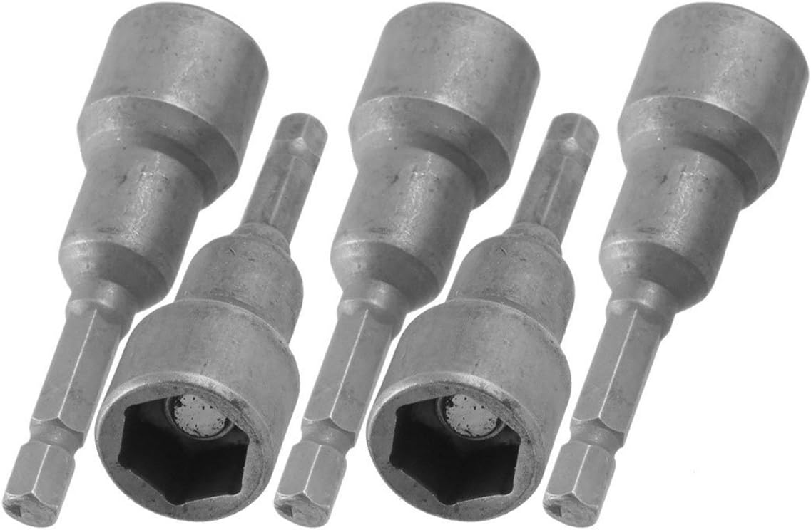 YXQ Hex Magnetic Power 8mm 5/16 Socket Adapter Drill Bit Nut Driver Set 1/4 inch Hex for Power Tools, 12-Piece