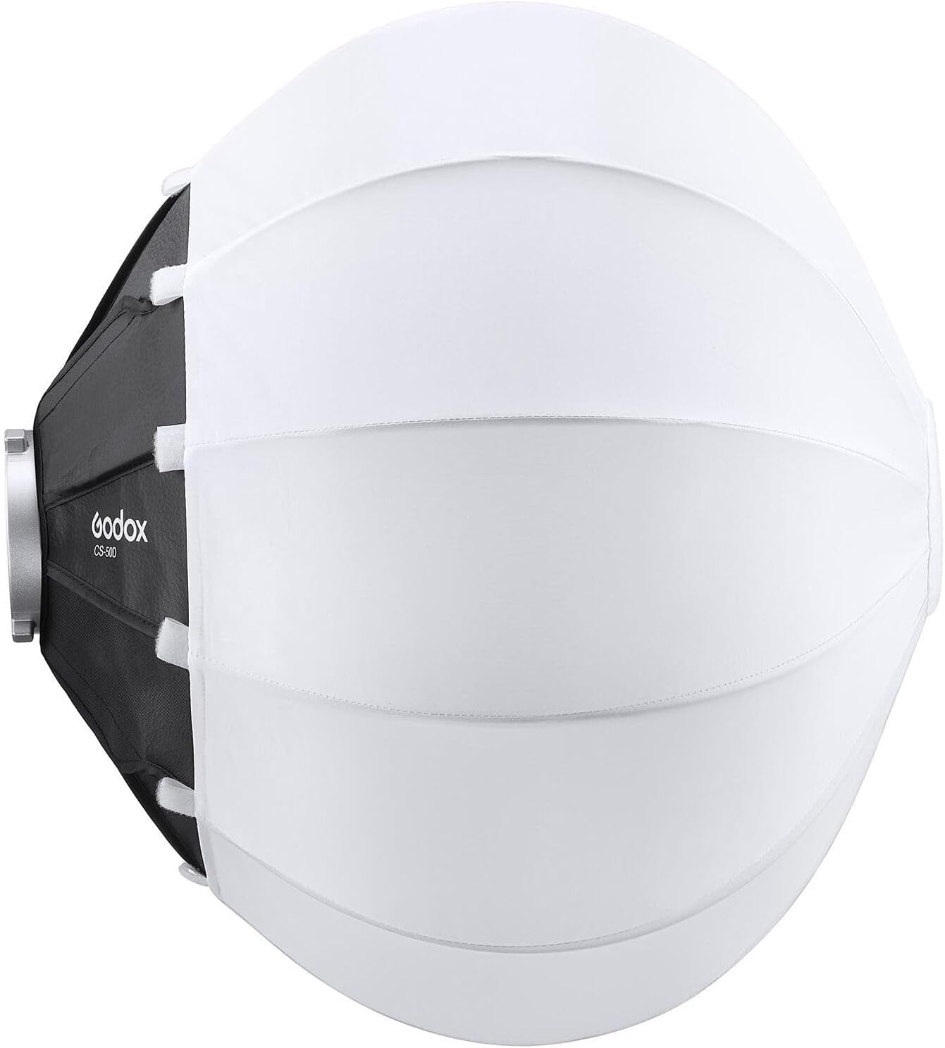 Godox Collapsible Lantern Softbox 19.7", 270° Omnidirectional Lighting, Bowens Mount Compatible with SL150 II, UL150, VL Series, Fast Setup, Durable Build, Optional Skirt Control (CS50D)