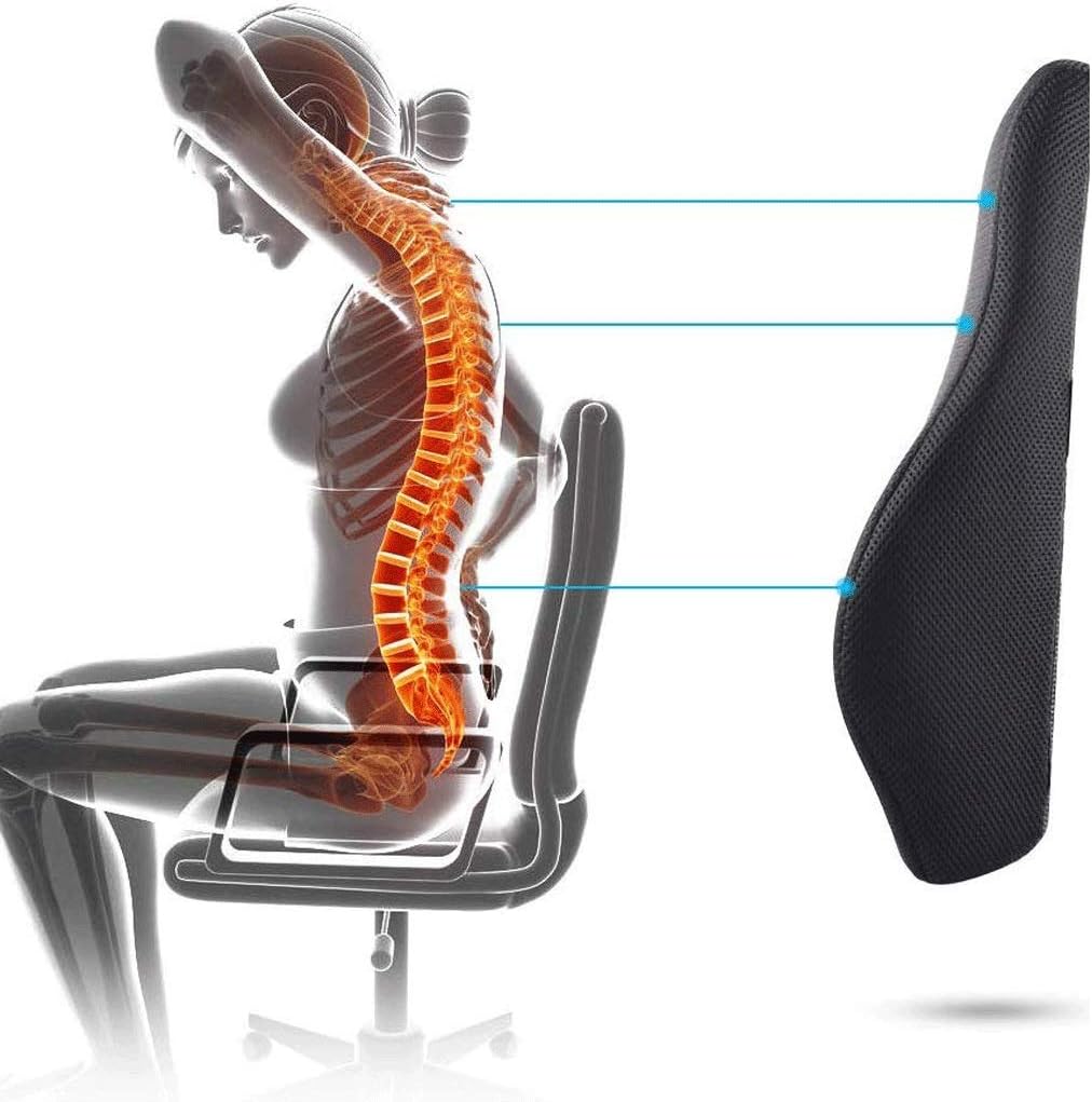 Lumbar Pillow-Office Cushions, Waist, Slow Rebound, Back Cushion Chair, Pregnant Women, Waist Pillow