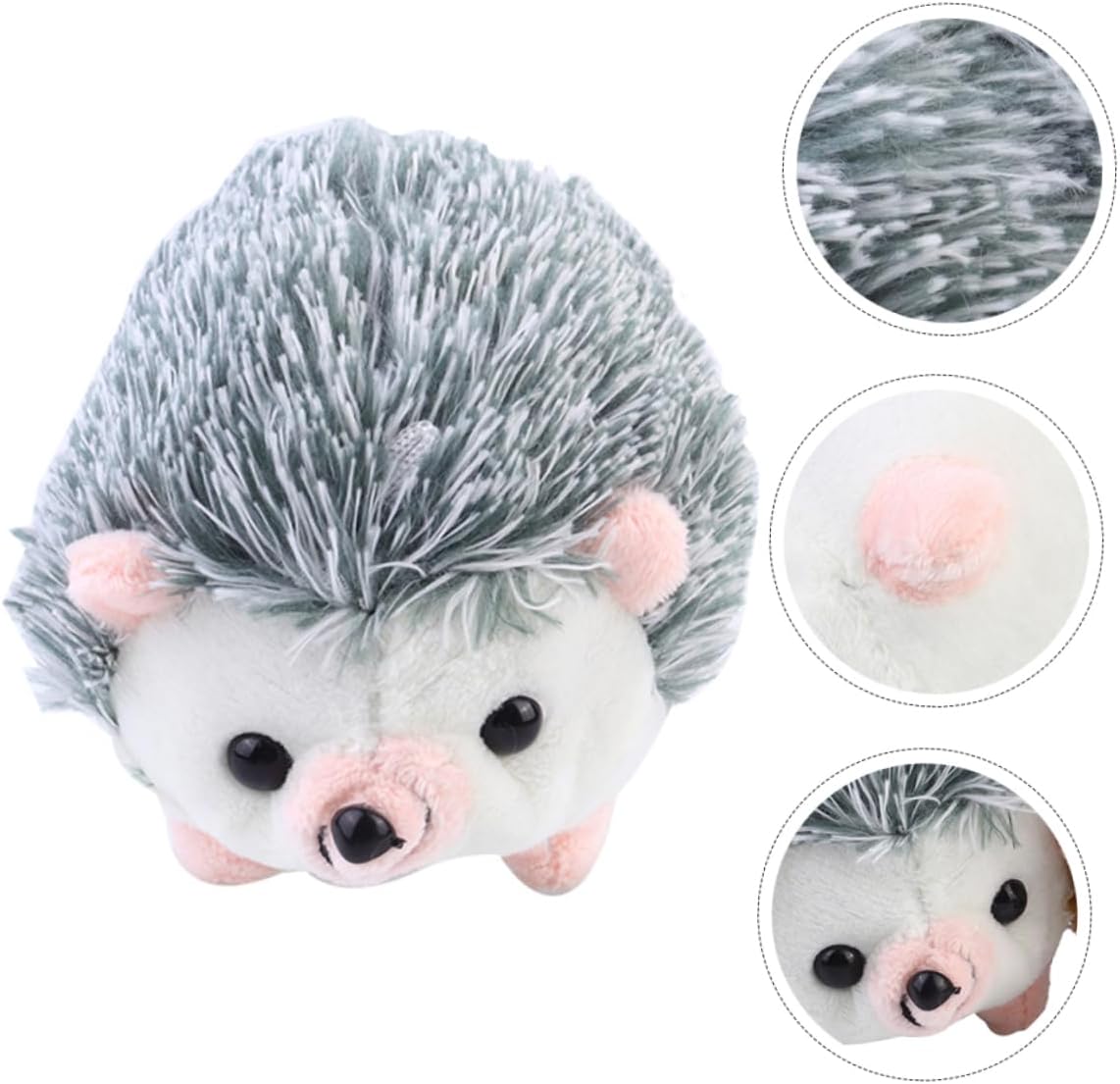 Beatifufu Animal Pincushion Ornament Hedgehog Pin Cushion Quilt Needle Fixator for Sewing Bag