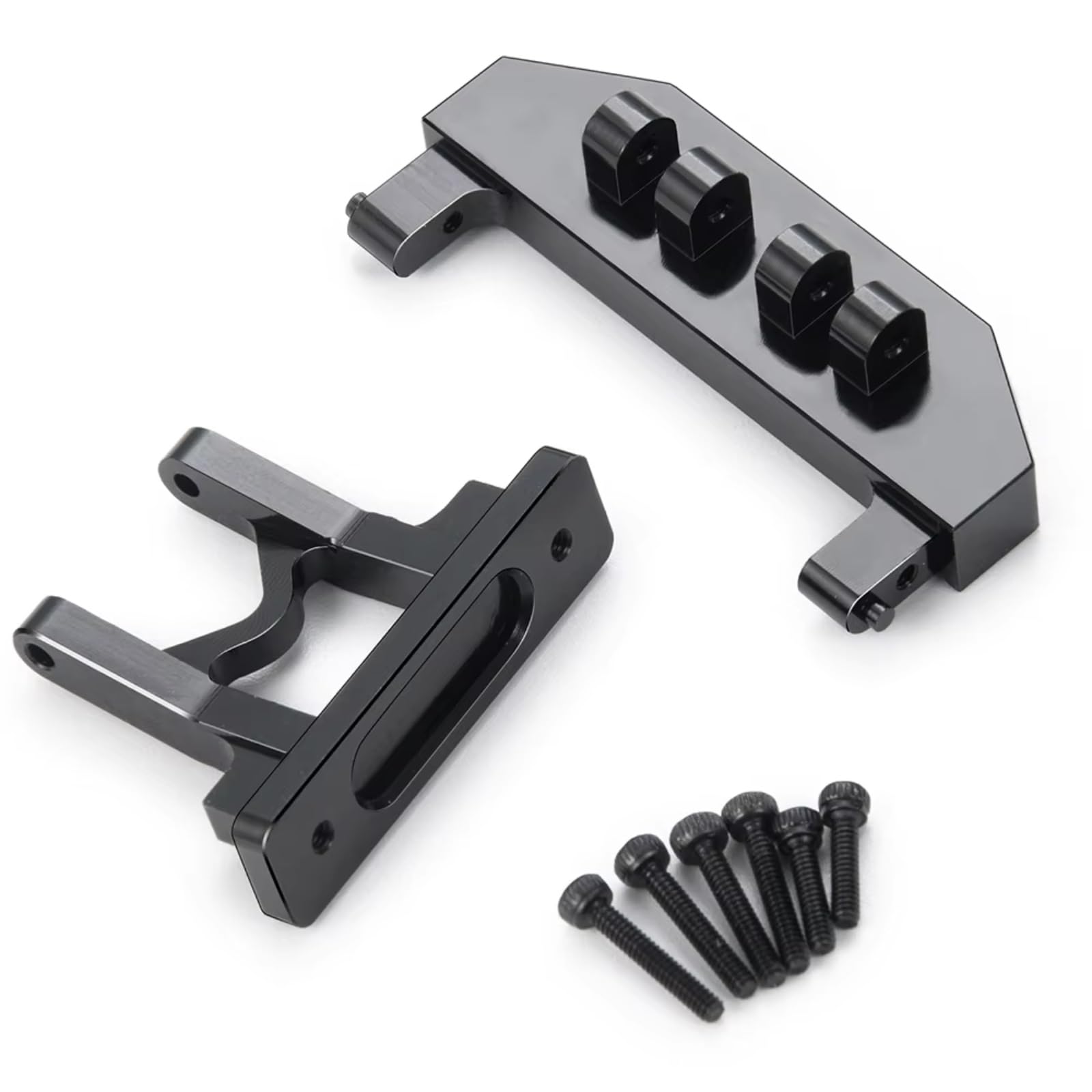 Support arrière alu pour Axial SCX24 : rigidité et précision RC 1/24